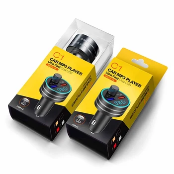 

For Car Mutifunctional Bluetooth FM Transmitter Wireless Handsfree Radio MP3 Player Dual USB Phone Quick Charging Adapter