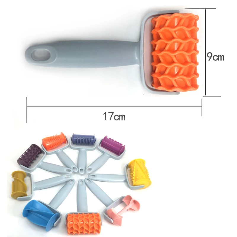 LOOZYKIT Christmas Cookie Cutters DIY Cookie Roller Cutter Knife Cutting Bread Making Mold Kitchen Baking Pastry Decorating Tool