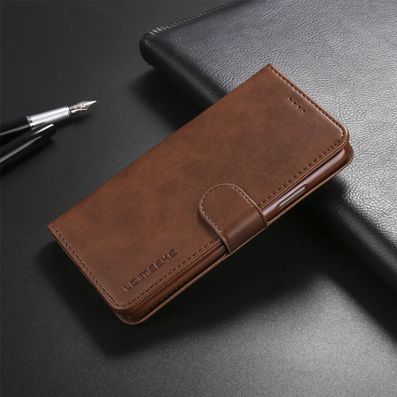 

Flip Luxury Leather+Soft TPU Case For Apple iPhone X XR XS Max Magnetic Wallet Card Stand For iPhone 8 7 6 Plus Case Cover