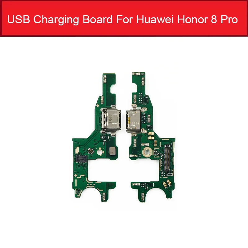 Плата для зарядного устройства USB для Huawei Honor 8 8 Pro 8 Lite зарядный порт док-разъем гибкий кабель протестирован хорошо