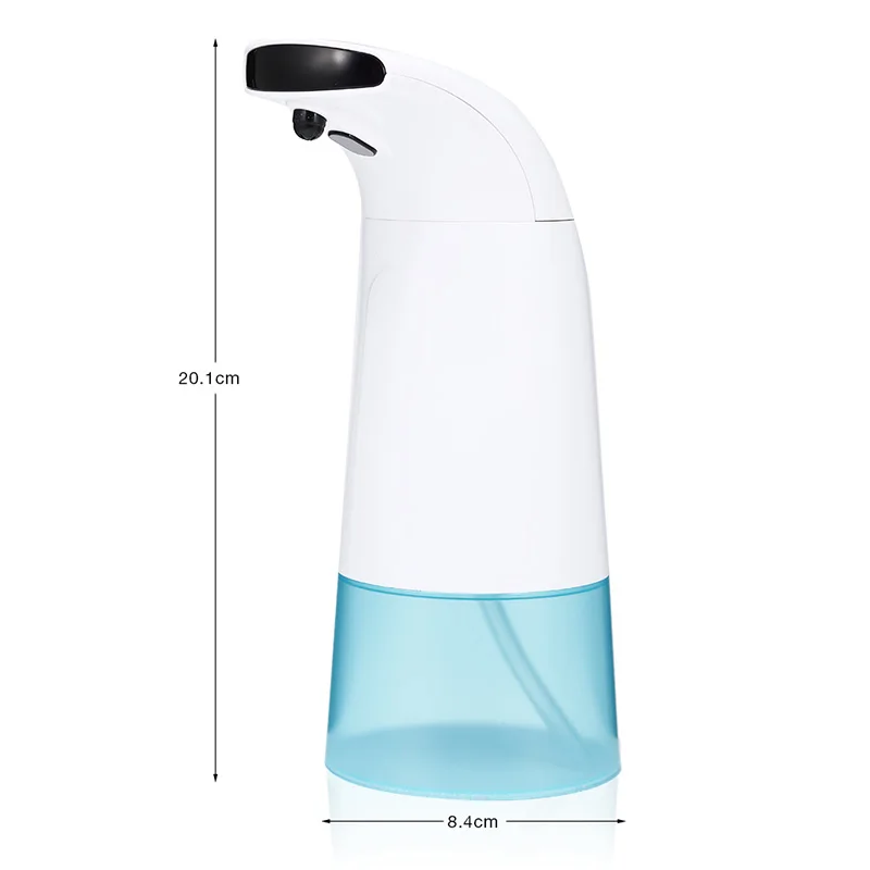 280Ml Infrared Sensing Automatic Soap Dispenser Machine Press less Soap Auto Dispenser Replaceable Soap for Bathroom Kitchen