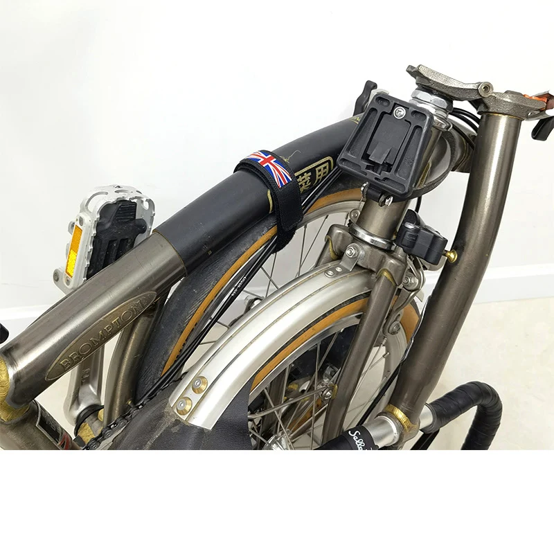 Bike Frame Strap Safety Belt for Brompton Foot Strap Folding Bandage Portable Handling