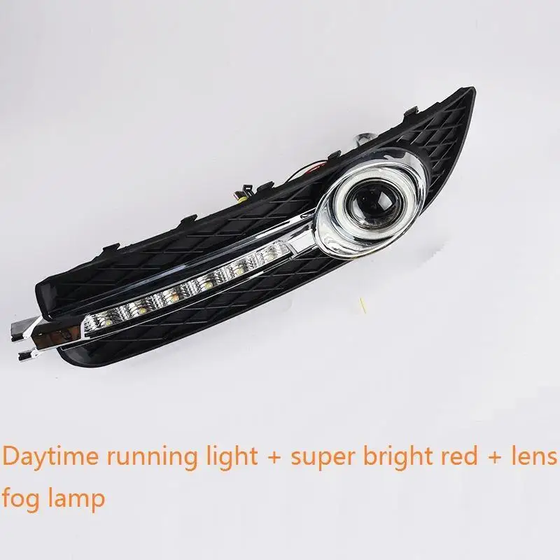 MODEL G Luces Neblineros Para авто Drl светодиодные ходовые наружные стильные передние противотуманные фары для автомобиля 12 13 для Buick Regal - Цвет: MODEL G