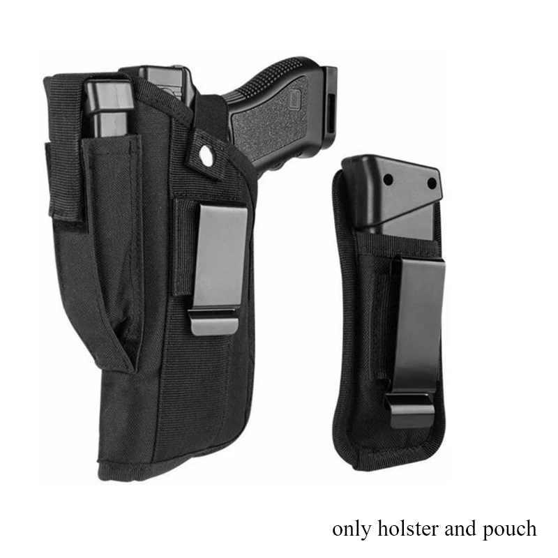 Tactical Concealed Nylon Holster IWB Right Hand For Glock 17 19 23 26 27 42 43 Mini Pistols | Спорт и развлечения
