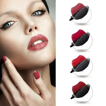 

Sexy Red Lip Velvet Liquid Lipstick Waterproof Matte Lip Lipgloss Gloss Makeup Nude Lasting Make Lipstick Up Long H4Q4
