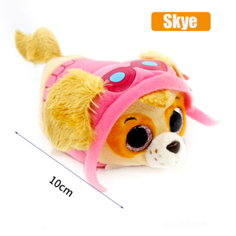 10cm Ty Beanie Animal Dog Paw Patrol Mini Dolls Skye Rubble Rocky Chase Soft Stuffed Plush Cute Gift Toy For Kids | Игрушки и хобби