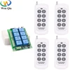 Interrupteur sans fil universel RF 12V 8ch, 433Mhz, télécommande, transmetteur à longue distance, moteur de lampe led pour chambre à coucher ► Photo 1/6