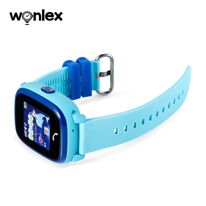Wonlex GW400S водонепроницаемый IP67 смарт телефон GPS часы для детей GSM GPRS локатор трекер