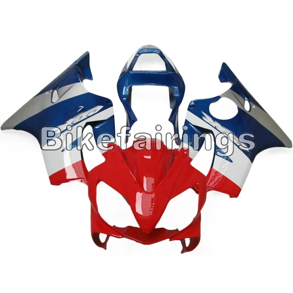 Инжекционные Обтекатели для Honda CBR600F4i 2001 2002 2003 abs пластиковые мотоциклетные капоты Aftermarket Кузов красный белый синий Cowls