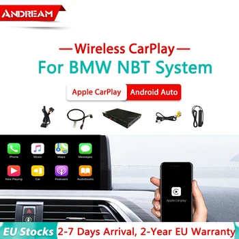 

Andream WIFI Wireless Apple Carplay box Android Auto For BMW NBT System 1 2 3 4 5 7 series X3 X4 X5 X6 MINI F10 F15 F16 F30 F48