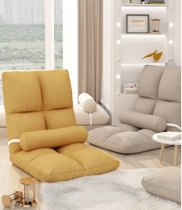 Creative bedroom balcony lounge chair soft wear-resistant and non-fading fabric various colors to choose from small sofa J06
