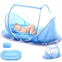 baby bed and net