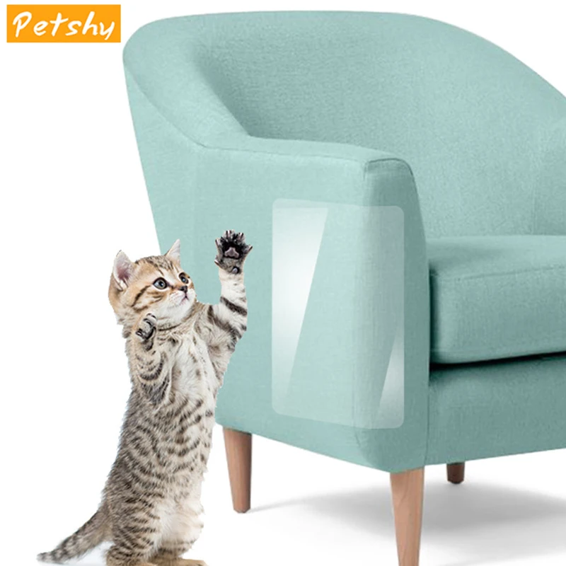 Petshy 2pcs Set Pet Cat Scratcher Claw Protector Guard Mat Couch