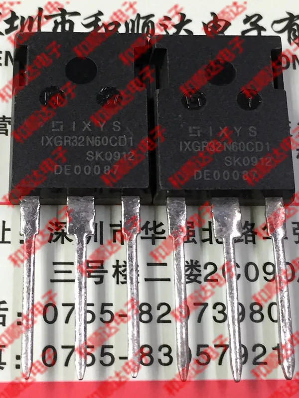 2шт/IXGR32N60CD1 TO-247 TO247