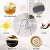 Waterproof Oilproof Round PVC Tablecloth able Cover Glass Soft Cloth Table Cover Home Kitchen Dining Room Placemat 1mm 3