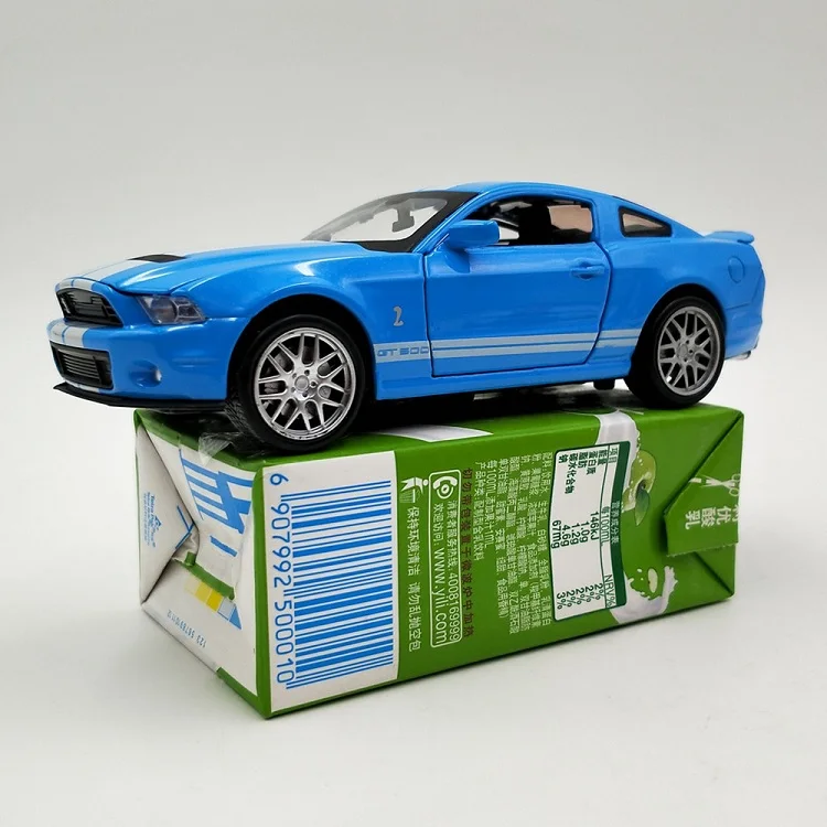 1:32 Форд Мустанг Шелби GT500 брелок для автомобильных ключей, модель открыть дверь звук и светильник отступить модели игрушки