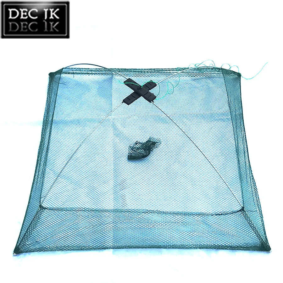 

Mesh Casting Network For Fishing Tackle Crayfish Catcher Magic Fishing/Cast/Landing Net Crab/Shrimp/Eels Traps Fish Folding Nets