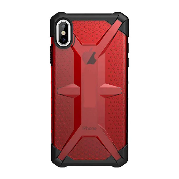 Для iPhone Xs Max [6,5-дюймовый экран] противоударный Прозрачный чехол для iPhone 7 6 8 plus с логотипом - Цвет: Red