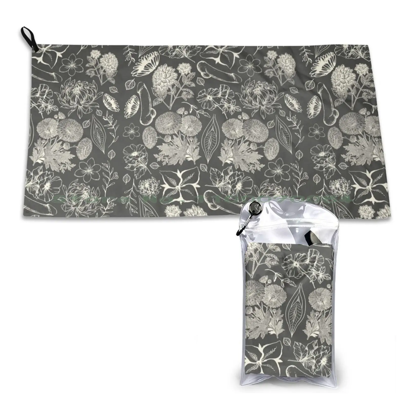 Nauinty Toile De Jouy (Crema) Asciugamano Ad Asciugatura Rapida Palestra Sport Bagno Portatile Mha Bnha Boku No Hero Academia Buko Toga Himiko Anime