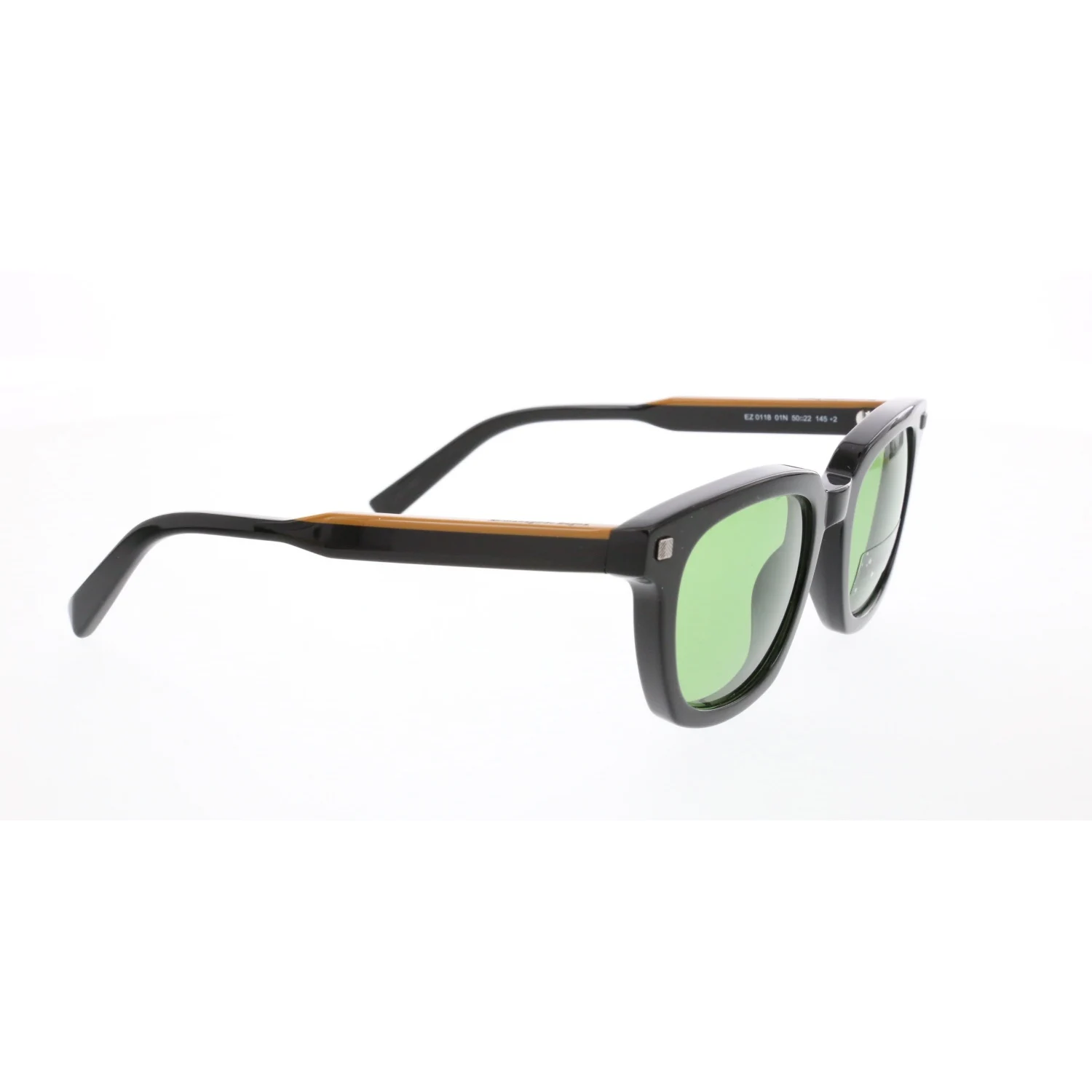 

Unisex sunglasses ez 0118 01n bone black organic square square 50-22-145 ermenegildo zegna