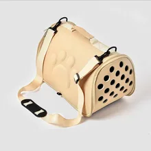 Складная Портативный сумка для собаки для улицы для маленьких собак дышащие кроссовки с верхом из мягкой сетки, переноска для собак, для кошек и собак, для путешествий Сумочка Прямая