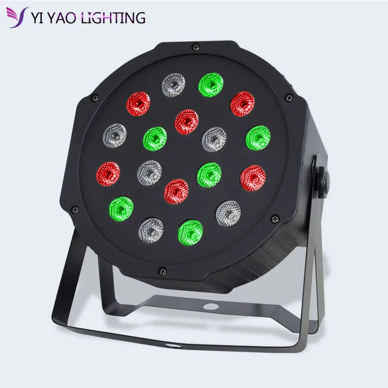 Светодиодный сценический светильник 18X3W лазерный RGB набор для дискотевечерние