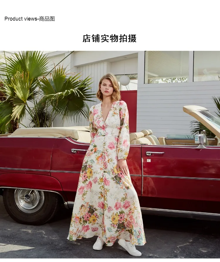 EASYSMALL, женское платье, модное, кантри стиль, свежее, высокое качество, Vestidos, вечерние, уличная одежда, высокая талия, длинный рукав, платья