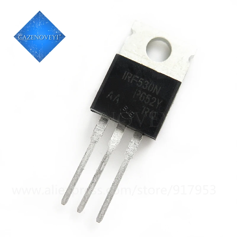 10 Pz Irf530 Irf630 Irf730 Irf830 Lm317T Irf3205 Transistor To-220 To220 Irf530Pbf Irf630Pbf Irf730Pbf Muslimum Lm317T Irf3205