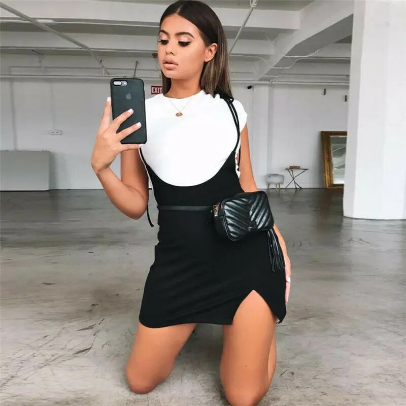 New Fashion Women Casual Style Skirts Lace-Up Decoration Pencil Silhouette Solid Pattern Type Empire Waistline