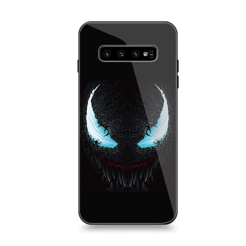 Мобильный чехол для телефона Стекло для samsung A10 A20 A30 A40 A50 A60 A70 S7 край S8 Plus Note 8 9 S10 крышка Venom Hyun - Цвет: G12