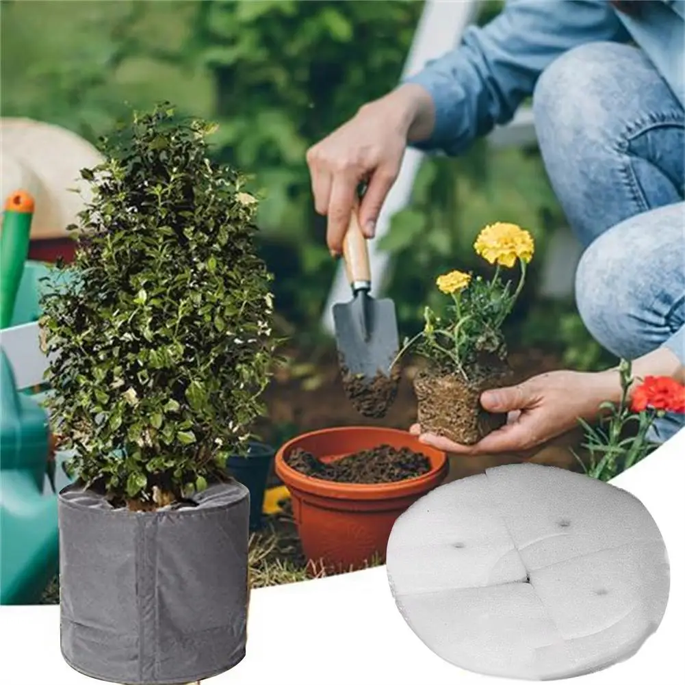Plant Pots Cover Reusable Plant Covers Freeze Protection With Drainage