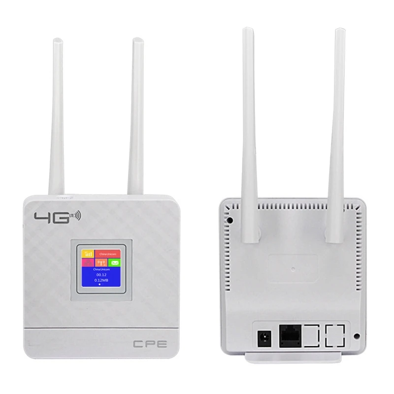 Cpe903 3g 4G Портативный точка доступа Lte Wifi роутер Wan/Lan порт две внешние антенны разблокированный беспроводной роутер CPE с sim-картой Slo