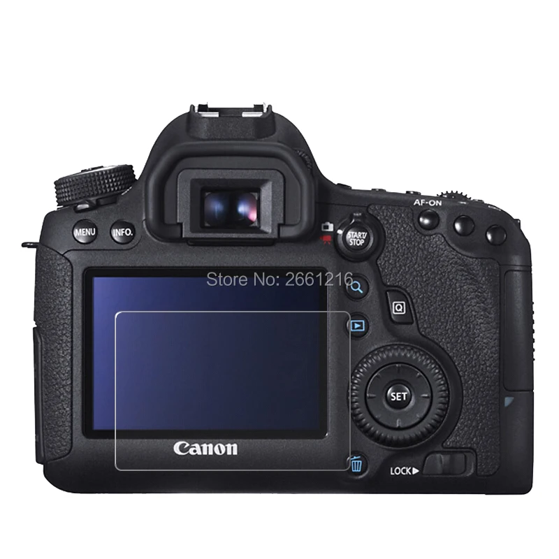 Для Canon EOS 60D 600D 550D M M2 Kiss X5 X4 Rebel T3i T2i закаленное стекло 9H 2.5D Защитная пленка для экрана камеры