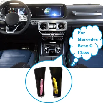 

For Mercedes-Benz G-Class W463 2019-2020 ABS Center Console Storage Box Telephone Stand Auto Accessories