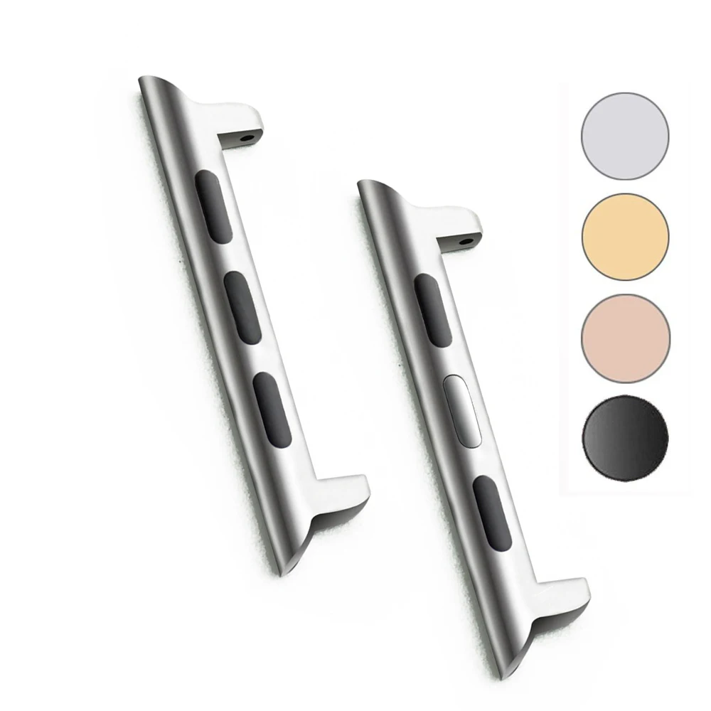 

Watches Accessories Stainless Steel Clasp Buckle Lugs Adapters Connector With Pentalobe Screwdriver For Apple Watch 38mm&44mm
