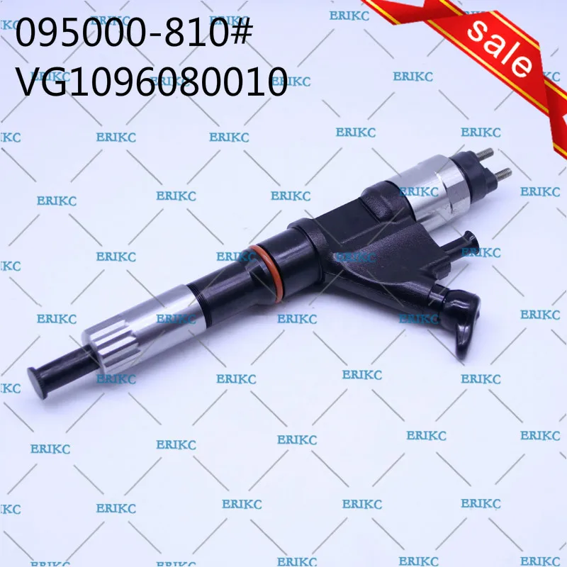 ERIKC 095000-8101 (VG1096080010) части дизельного двигателя инжектор в сборе 8101 настоящий