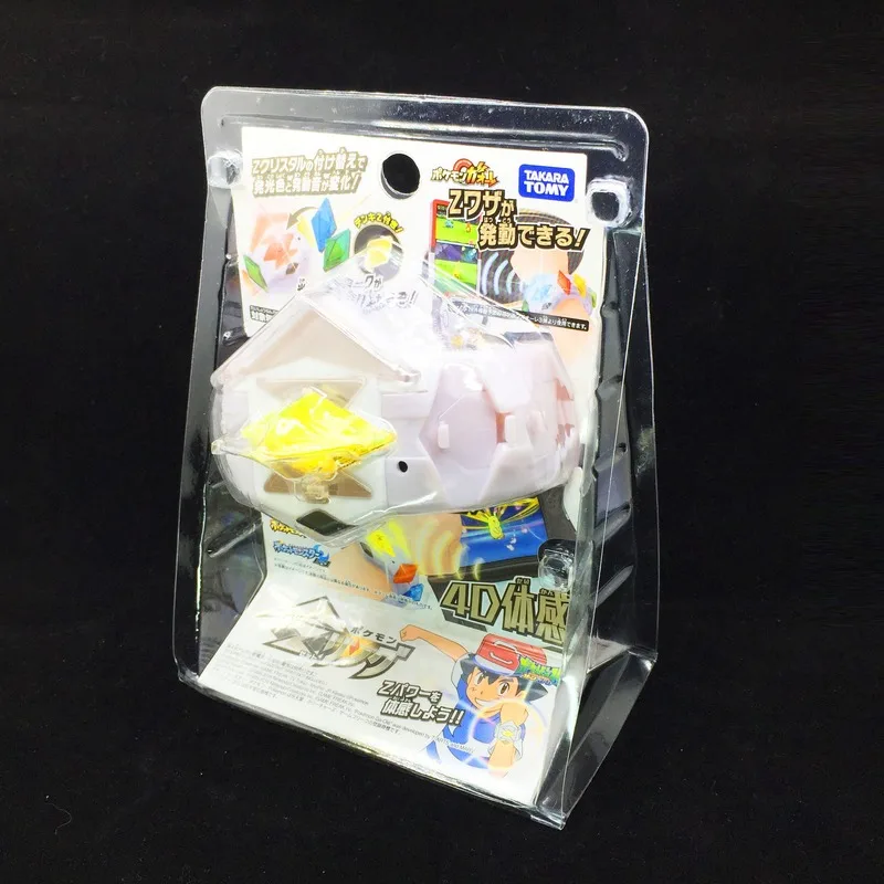 TOMY Pokemon экшн фигурка Модель игры связь 4D соматосенсорный Z браслет кристалл