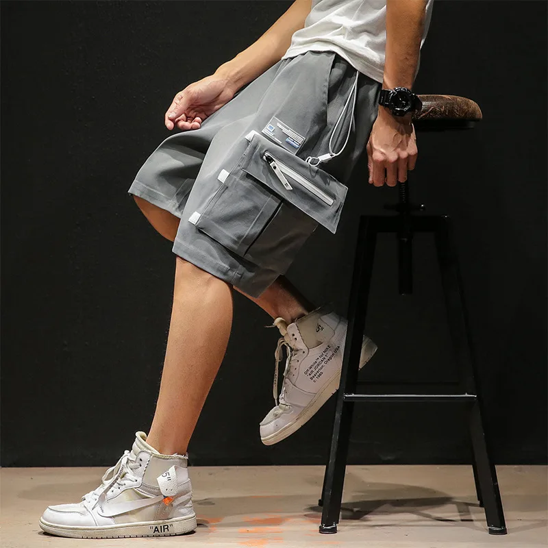

2109 Summer New Style Japanese-style Macheda Large Size Deconstructable Pocket Workwear Shorts M-5x HK