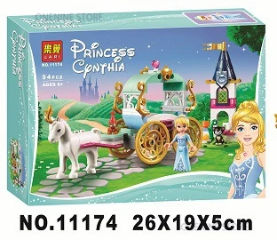 

NEW princess Blocks carriage Building Blocks Sets Lepinblocks Bricks Lepining Toys Girls Boys Xmars Gifts