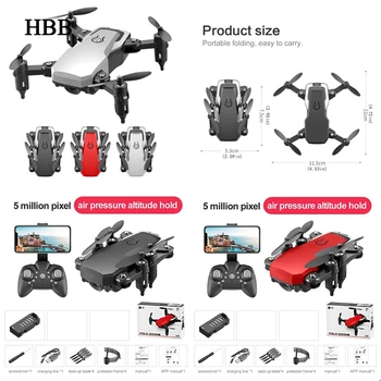 

LF606 Mini Drone with 4K Camera HD Foldable Drones One-Key Return FPV Quadcopter Follow Me RC Helicopter Quadrocopter Kid's Toys