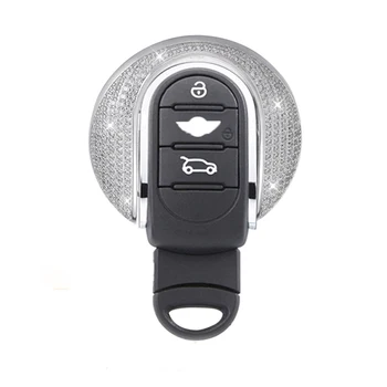 

Gift High Quality Luxury Diamond Key Cover Shell for BMW MINI Cooper F56 F55 F54 F60 R55 R56 R59 R60 R61 ONE S Clubman Key Case