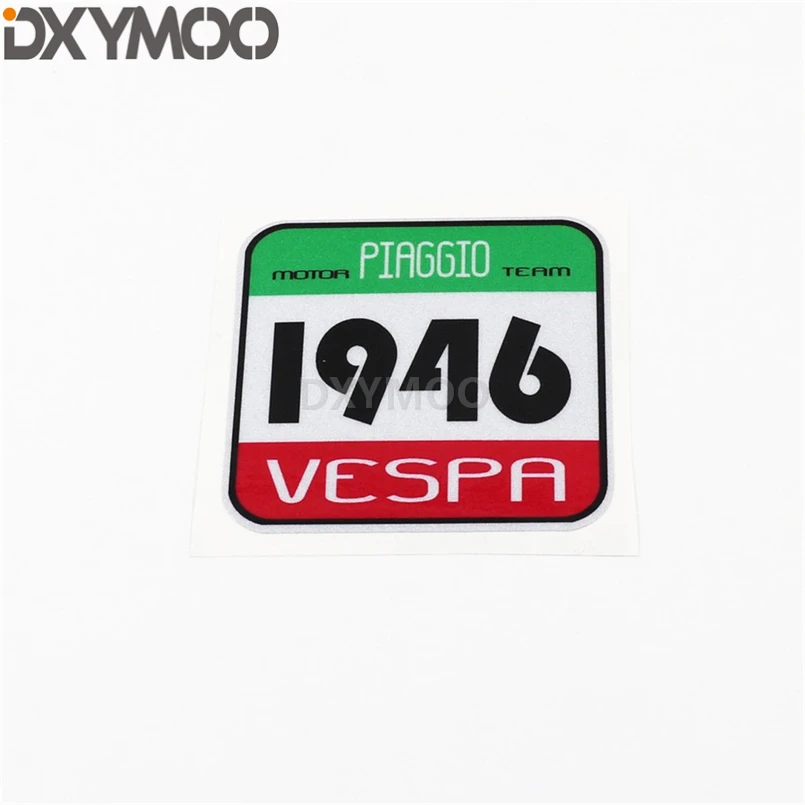 

Car Styling Vinyl Decal Racing Bike Laptop Decorate DIY Sticker for MOTOR TEAM Piaggio Vespa 1946