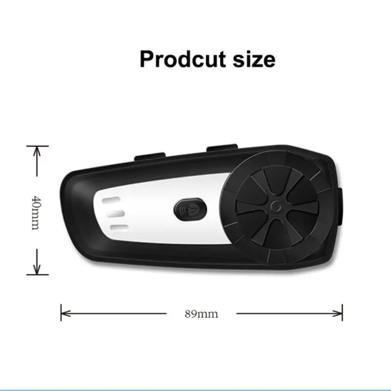 CAREUD M6 мотоциклетная Bluetooth гарнитура для шлема беспроводной домофон