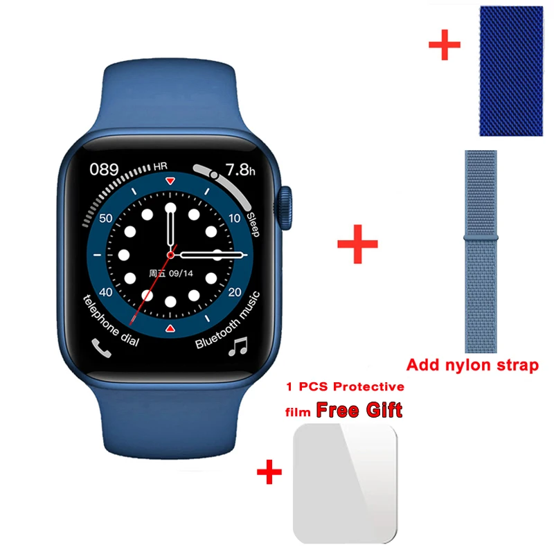 EnohpLX Original W27 Pro W17 Pro Full Screen Smart Watch 44MM Men W27 Smartwatch With Password Split IWO 16 PK DT7 plus X8 Max 