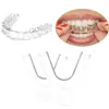 2pcs Silicone Orthodontic Braces Dental Teeth Whiten Braces Bleaching Molding Trays Custom Moldable Thermoform Teeth Corrector ► Photo 2/6