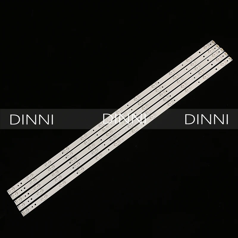 New Kit 5 PCS 10LED(3V) 842mm LED backlight strip for 43PFT4131 43PFS5301 GJ-2K15-430-D510 GJ-2K16-430-D510-V4 01Q58-A