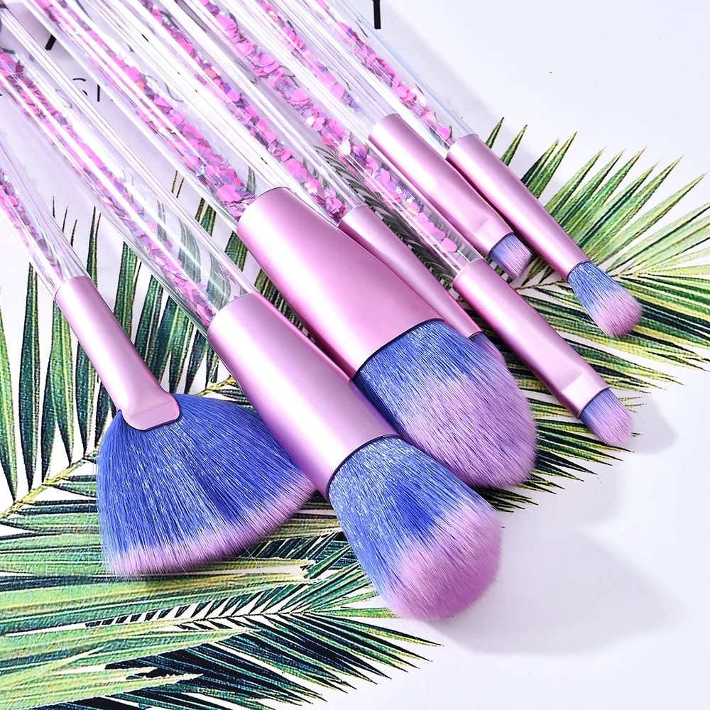 

7Pcs/set Luxury Makeup Brushes Set for Foundation Powder Blush Eyeshadow Concealer Lip Eye Make Up Brush Cosmetics Beauty Tools