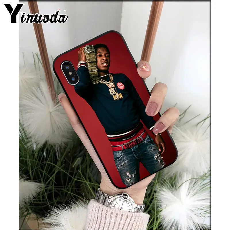 Yinuoda Youngboy Never break снова черный ТПУ мягкий чехол для телефона Apple iPhone 8 7 6 6S Plus X XS MAX 5 5S SE XR чехол