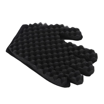 

1Pc New Hot Selling Curly New Fashion Gloves Sponge Tweezers Hair Twist Brush Hair Salon Modeling Tools