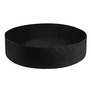 

Fabric Raised Garden Bed Round Planting Container Grow Bags Breathable Felt Fabric Planter Pot